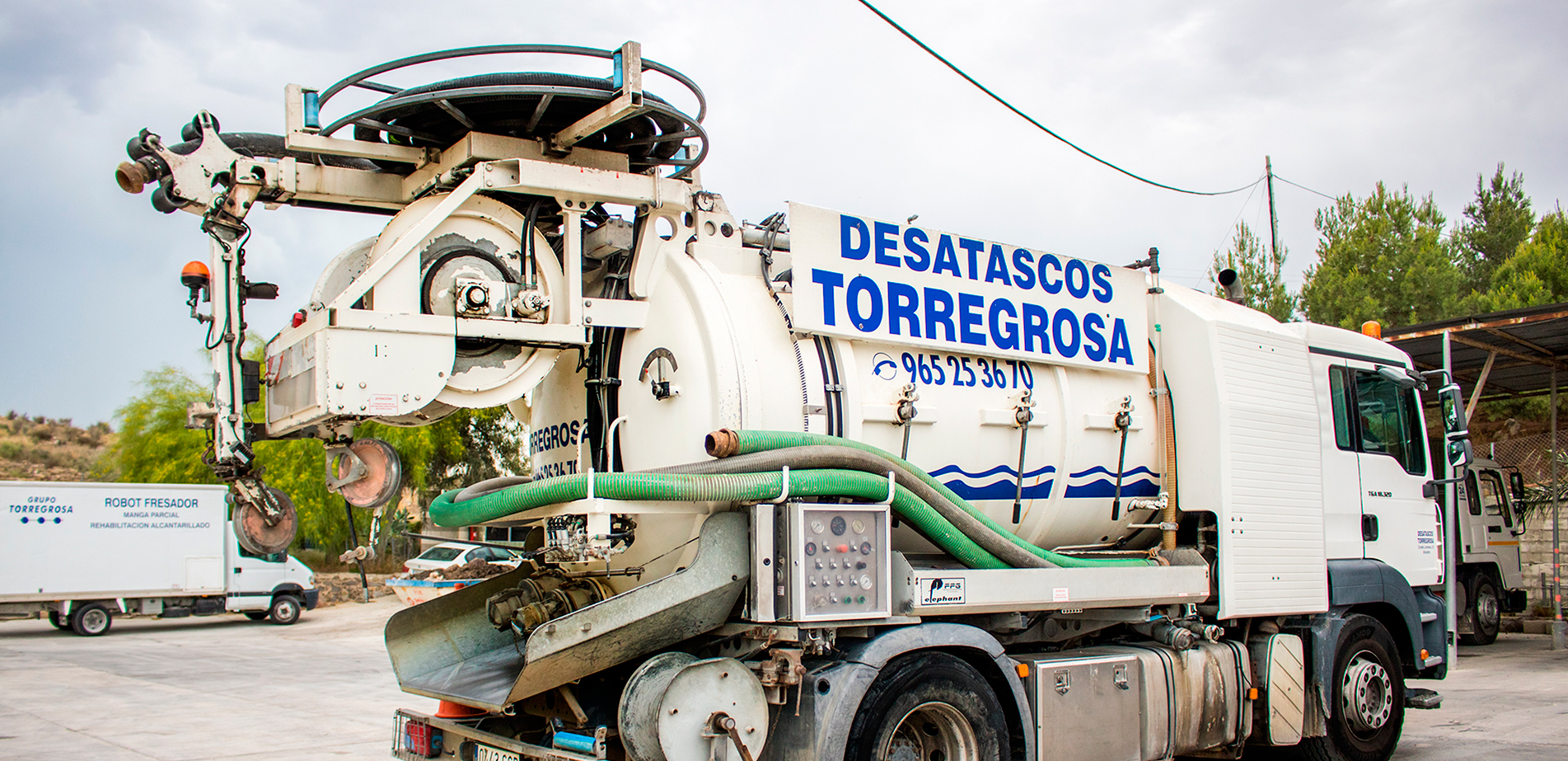 Desatascos Torregrosa Alicante. Limpieza de alcantarillado, fosas y  depuradoras.